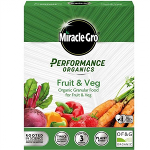 Miracle Gro Performance Organic Fruit & Veg 1kg